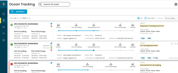 FourKites mobile app