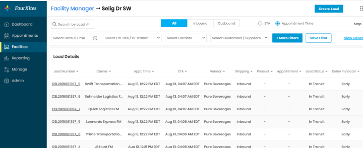 FourKites driver mobile app
