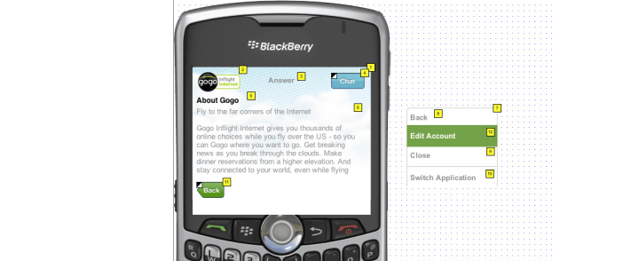 Gogo inflight internet product design 3