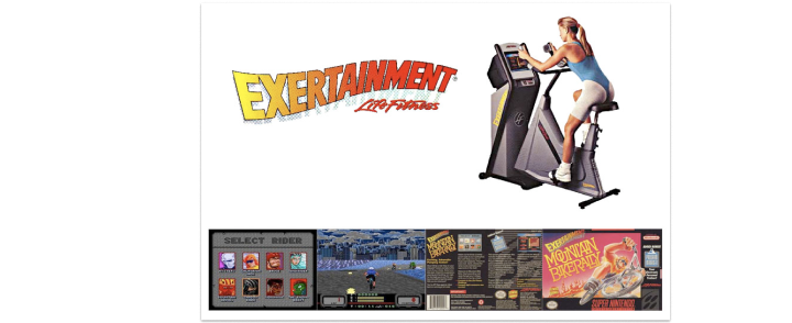 Life Fitness Exertainment system design 1